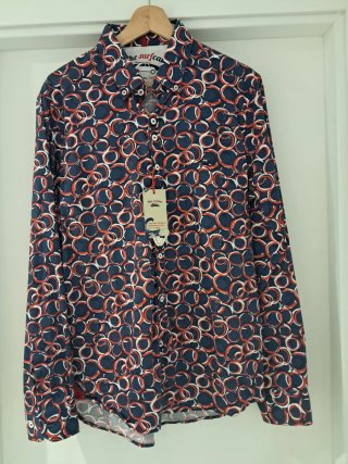 Camisa Surfcar Estampada Talla L