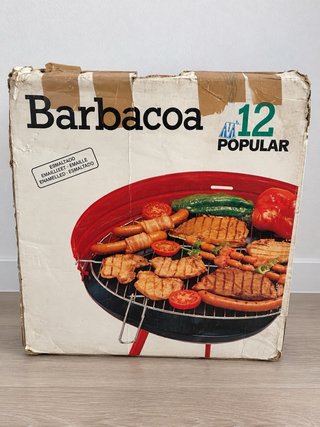 Barbacoa Popular 12 Esmaltada