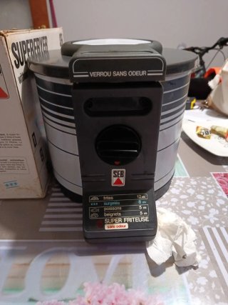 Freidora Vintage SEB 2 Litros