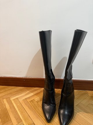 Botas altas negras talla 38
