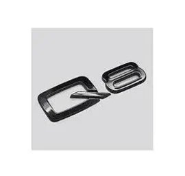 Emblema logo Audi Q8 negro