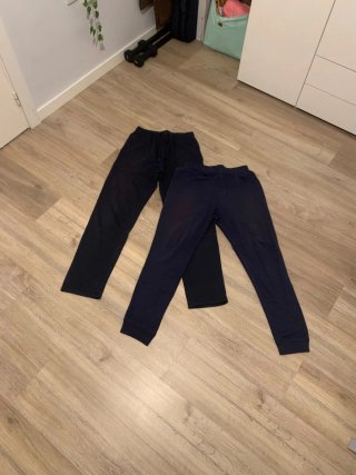 Pack 2 pantalones chándal azul marino Talla S