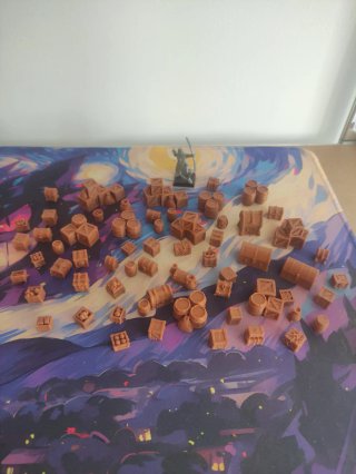 Escenografía Wargaming: Cajas y Barriles