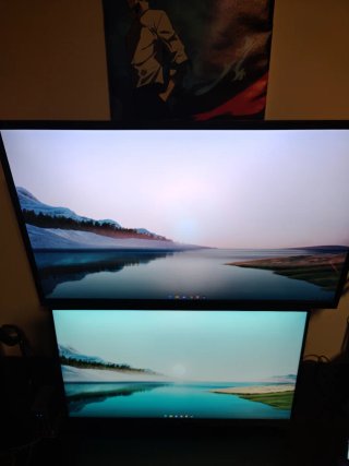 Pacchetto 2 Monitor 27/32 + Supporto Doppio