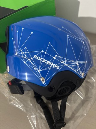 Casco de Esquí ROCKBROS Azul