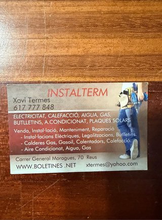 BOLETÍN CIE AGUA LUZ,GAS DESDE 70€,INSTALACIONES