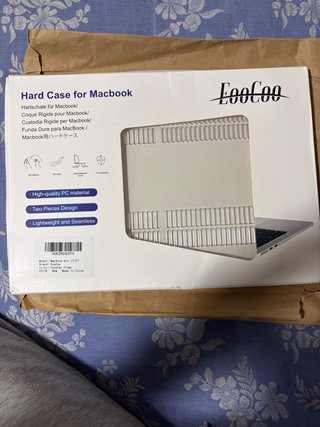 Funda Rígida Transparente para MacBook Air 13.6