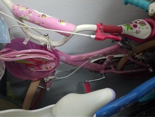 Bicicleta infantil Olisin rosa