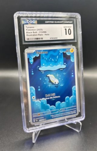 Carta Pokémon Tynamo 113/086 CGC 10