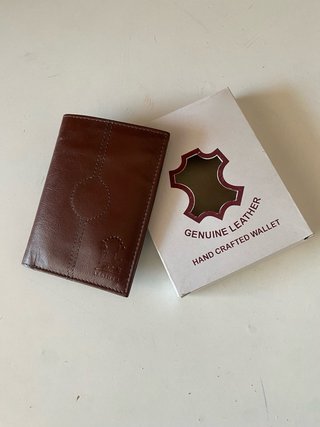 Cartera Cuero Zaldi Marrón