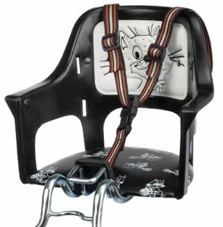 Seggiolino anteriore per bicicletta. 15 Kg.