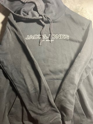 Sudadera Jack & Jones Negra Talla XS