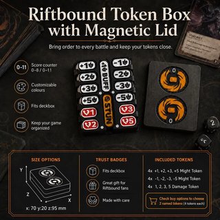 Riftbound Token Kit with Point Tracker