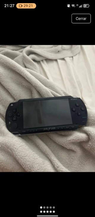 Consola Sony PSP Negra + 6 Juegos