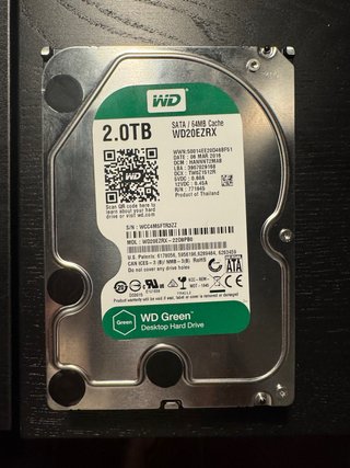 Disco Duro WD Green 2TB SATA 3.5