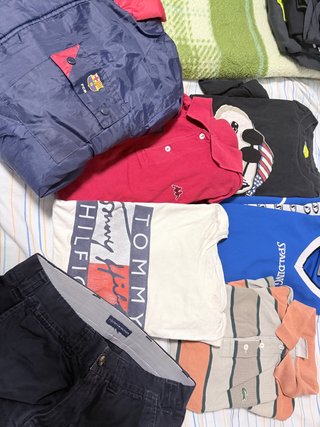 Lote Ropa Varias Marcas FCB, Kappa, Lacoste
