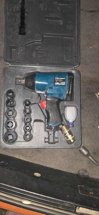 Pistola de impacto neumática Topcraft