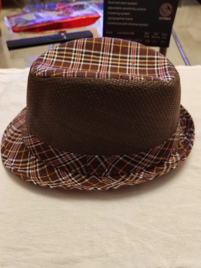 Sombrero mascota tipo borsalino