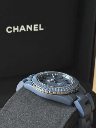 Reloj Chanel J12 Automático Azul