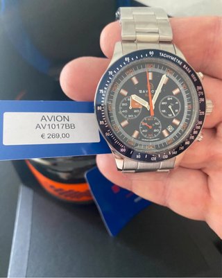 Orologio Avione Racing AV1017BB - nuovo Scatola