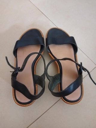 Sandalias de plataforma Camper negras Talla 36