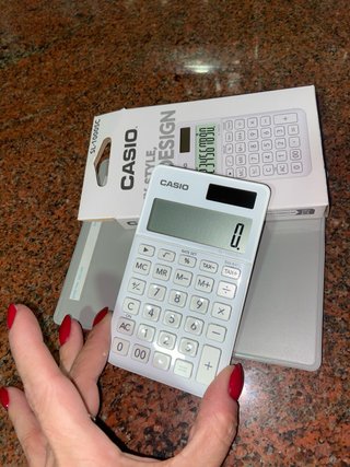 Calculadora Casio SL-1000SC Solar con Funda