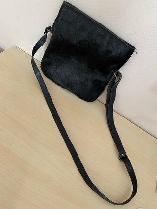Bolso Piel Negro Marruecos