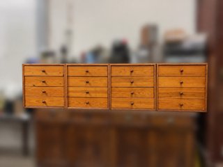 Set de 4 Cajoneras de Madera