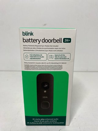 : Timbre Inteligente Blink Battery Doorbell 2K+