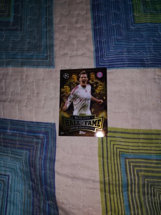 Carta Topps Match Attax Bastian Schweinsteiger