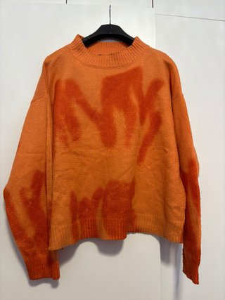 Jersey Naranja Estampado