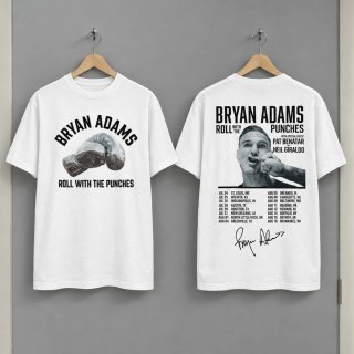 Camiseta Bryan Adams Roll With The Punches