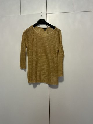 Jersey Mango Dorado Talla M