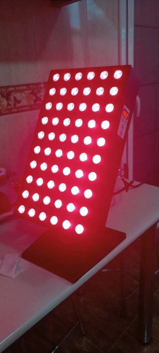 Lámpara de fototerapia LED de luz roja e infrarroj