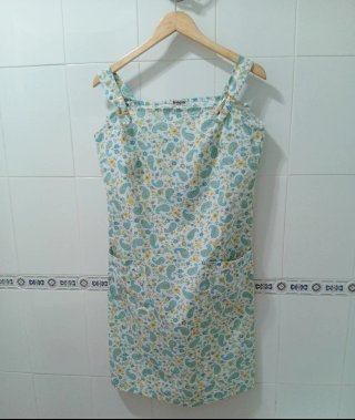 Vestido vintage original años 60/70 estampado
