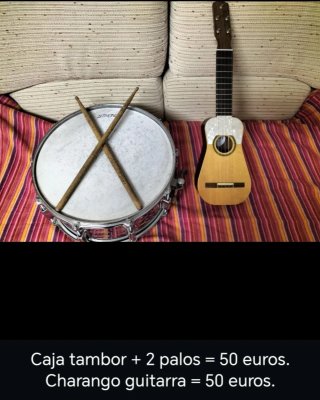 Caja Tambor y Timple