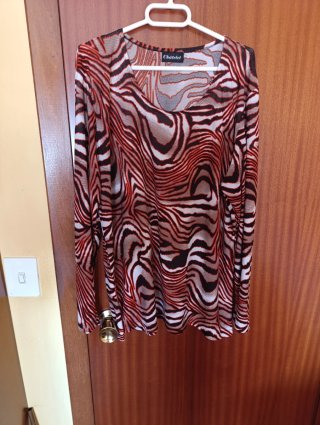 Camiseta Châtelet Estampado Cebra