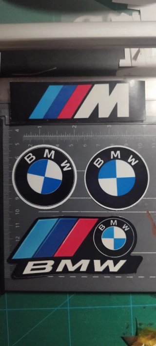 4 Pegatinas BMW
