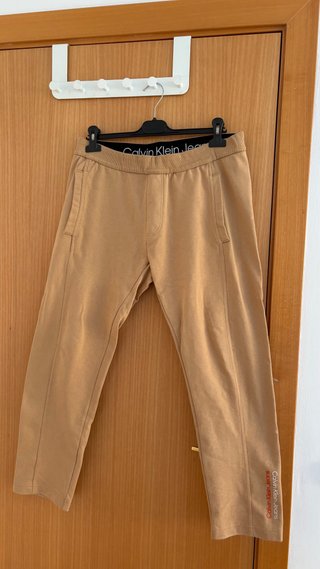 Pantalón Calvin Klein Jeans Beige Talla M