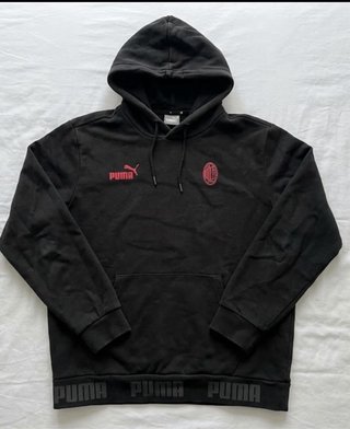Sudadera Puma AC Milan FtblCulture Negra L