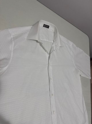Camisa PLAY blanca vestir puño gemelos
