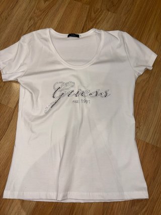 Camiseta Guess Blanca Talla S