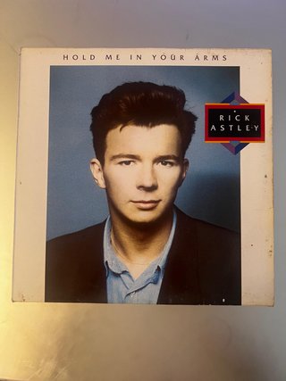 Vinilo Hold Me In Your Arms - Rick Astley