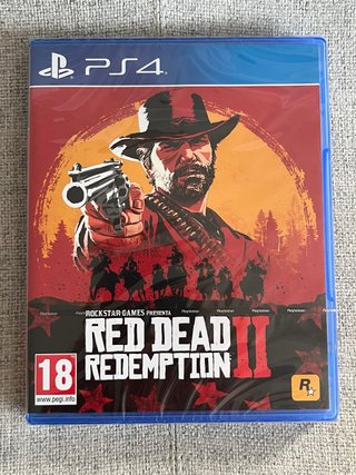PS4 Red Dead Redemption 2, PAL ESP, Precintado
