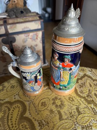 Set di 2 Bicchieri da Birra Tedeschi Bierkrug