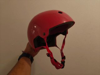 Casco Infantil Rosa para niños.