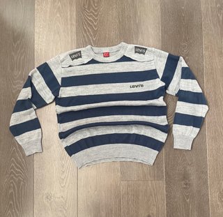 Jersey Levi's Rayas Gris y Azul