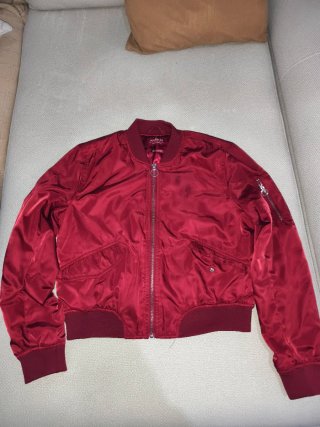 Pack 3 Cazadoras Bomber Pull&Bear Rojas
