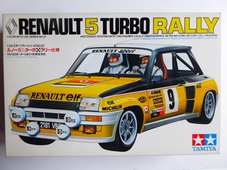 Maqueta Tamiya Renault 5 Turbo Rally 1/24