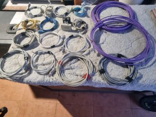 Lote Cables Red Ethernet y Más